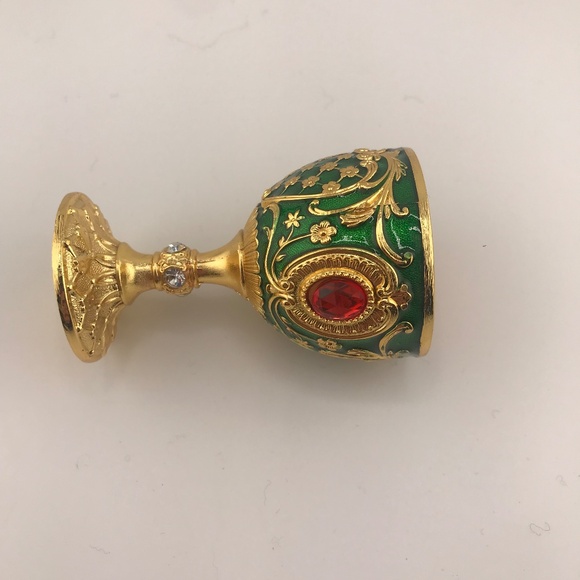 Vintage-Style Ornate Decorative Chalice Goblet/Shot Glass/Gift Idea/Home Decor - Picture 9 of 12